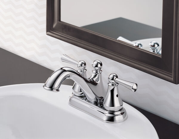 Delta Faucet 21C253 21T Two Handle Center set Bathroom Faucet Chrome 